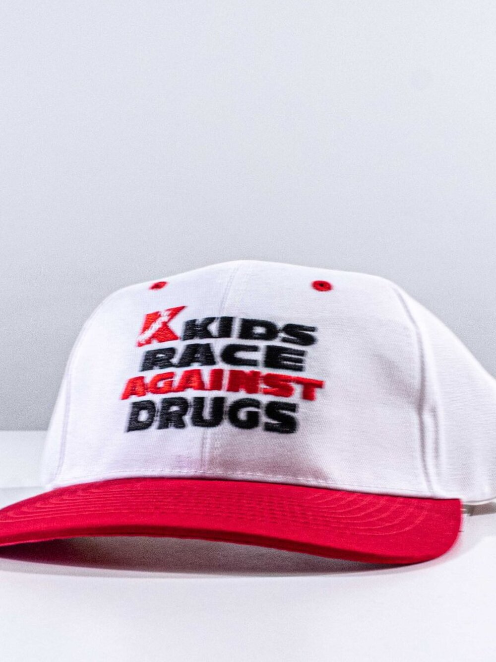 Vintage Kmart Hat Snapback Race Against Drugs 90s Streetwear Promo Retro Cap VTG